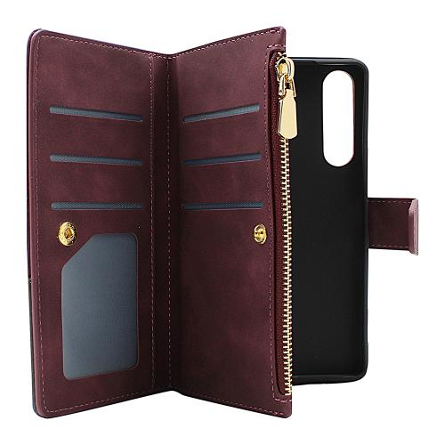 billigamobilskydd.se XL Standcase Luksuskotelo puhelimeen Sony Xperia 5 IV 5G