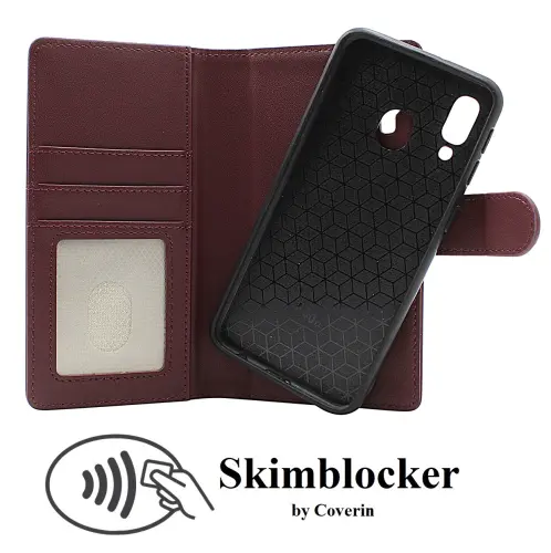 Coverin Skimblocker Samsung Galaxy A40 Magneetti Puhelimen Kuoret