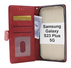 billigamobilskydd.se Zipper Standcase Wallet Samsung Galaxy S23 Plus 5G