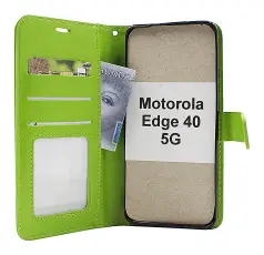 billigamobilskydd.se Crazy Horse Lompakko Motorola Edge 40 5G