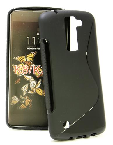 billigamobilskydd.se S-Line TPU-muovikotelo LG K8 (K350N)