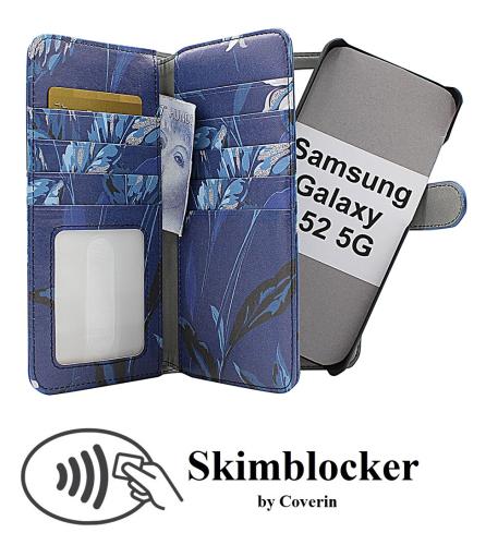 Coverin Skimblocker XL Magnet Designwallet Samsung Galaxy A52 / A52 5G / A52s 5G