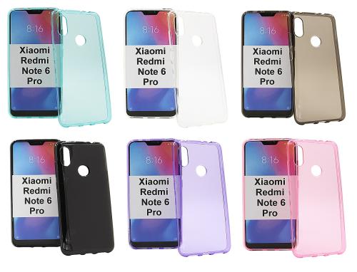 billigamobilskydd.se TPU-suojakuoret Xiaomi Redmi Note 6 Pro