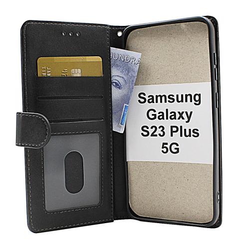 billigamobilskydd.se Zipper Standcase Wallet Samsung Galaxy S23 Plus 5G