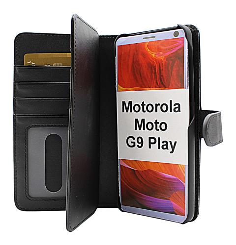 Coverin Skimblocker XL Magnet Wallet Motorola Moto G9 Play