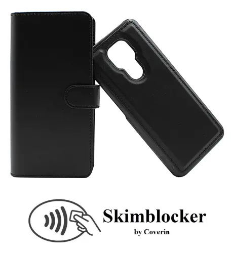 Coverin Skimblocker XL Magnet Wallet Motorola Moto G9 Play