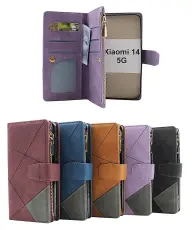billigamobilskydd.se XL Standcase Luksuskotelo puhelimeen Xiaomi 14 5G