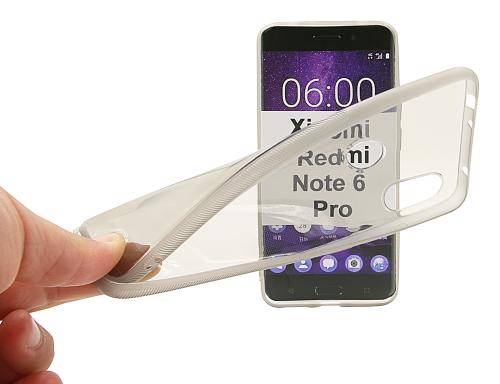billigamobilskydd.se Ultra Thin TPU Kotelo Xiaomi Redmi Note 6 Pro
