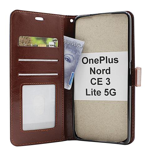 billigamobilskydd.se Crazy Horse Lompakko OnePlus Nord CE 3 Lite 5G