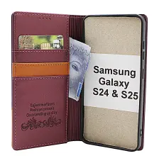 Coverin Samsung Galaxy S24 / S25 Premium Lompakkokotelo Slim