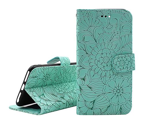 billigamobilskydd.se Flower Standcase Wallet Motorola Moto E32s