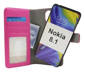 Coverin Skimblocker Magneettikotelo Nokia 8.1
