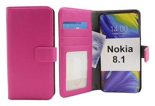 Coverin Skimblocker Magneettikotelo Nokia 8.1