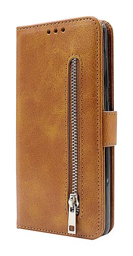 billigamobilskydd.se Zipper Standcase Wallet Samsung Galaxy S21 FE 5G (SM-G990B)