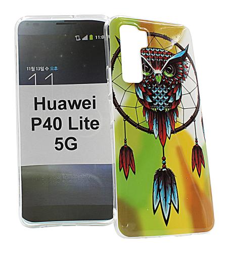 billigamobilskydd.se TPU-Designkotelo Huawei P40 Lite 5G