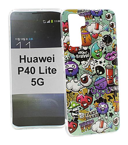 billigamobilskydd.se TPU-Designkotelo Huawei P40 Lite 5G