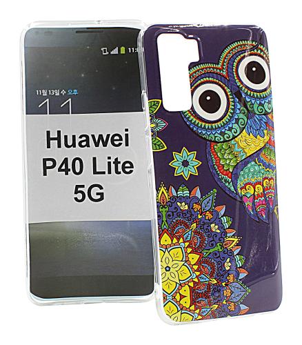 billigamobilskydd.se TPU-Designkotelo Huawei P40 Lite 5G