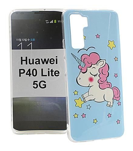 billigamobilskydd.se TPU-Designkotelo Huawei P40 Lite 5G