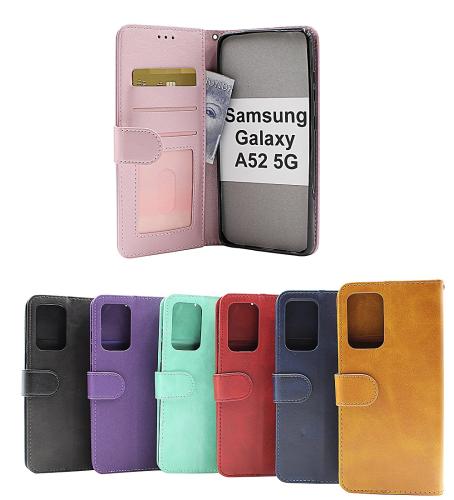 billigamobilskydd.se Zipper Standcase Wallet Samsung Galaxy A52 / A52 5G / A52s 5G