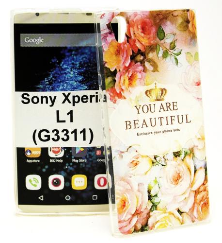 billigamobilskydd.se TPU-Designkotelo Sony Xperia L1 (G3311)