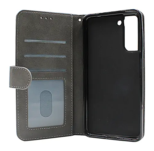 billigamobilskydd.se Zipper Standcase Wallet Samsung Galaxy S21 FE 5G (SM-G990B)