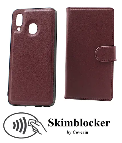 Coverin Skimblocker Samsung Galaxy A40 Magneetti Puhelimen Kuoret