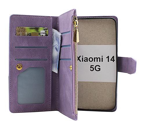 billigamobilskydd.se XL Standcase Luksuskotelo puhelimeen Xiaomi 14 5G