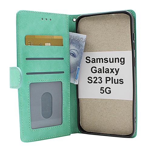 billigamobilskydd.se Zipper Standcase Wallet Samsung Galaxy S23 Plus 5G