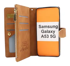 Coverin XL Standcase Luksuskotelo puhelimeen Samsung Galaxy A53 5G (A536B)