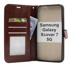 billigamobilskydd.se Crazy Horse Lompakko Samsung Galaxy Xcover7 5G (SM-G556B)