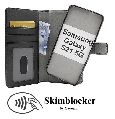 Coverin Skimblocker Magneettikotelo Samsung Galaxy S21 5G (G991B)