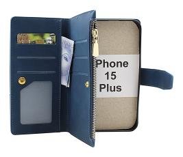 Coverin XL Standcase Luksuskotelo puhelimeen iPhone 15 Plus