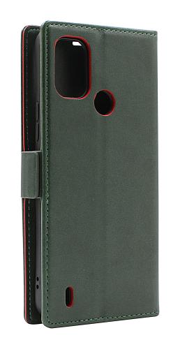 billigamobilskydd.se Luksuskotelo Standcase Wallet Nokia C21 Plus