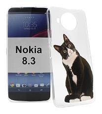 billigamobilskydd.se TPU-Designkotelo Nokia 8.3