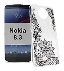 billigamobilskydd.se TPU-Designkotelo Nokia 8.3