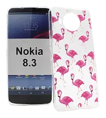 billigamobilskydd.se TPU-Designkotelo Nokia 8.3
