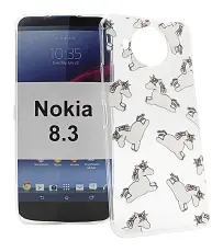 billigamobilskydd.se TPU-Designkotelo Nokia 8.3