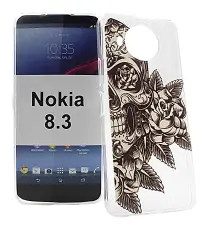 billigamobilskydd.se TPU-Designkotelo Nokia 8.3