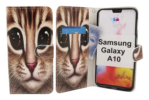 billigamobilskydd.se Kuviolompakko Samsung Galaxy A10 (A105F/DS)