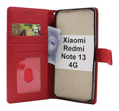 billigamobilskydd.se New Jalusta Lompakkokotelo Xiaomi Redmi Note 13 4G