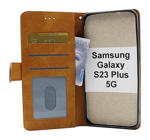 billigamobilskydd.se Zipper Standcase Wallet Samsung Galaxy S23 Plus 5G