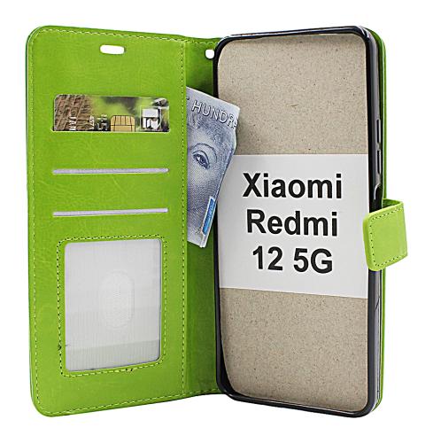 billigamobilskydd.se Crazy Horse Lompakko Xiaomi Redmi 12 5G
