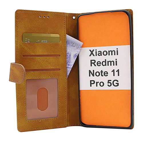 billigamobilskydd.se Zipper Standcase Wallet Xiaomi Redmi Note 11 Pro 5G