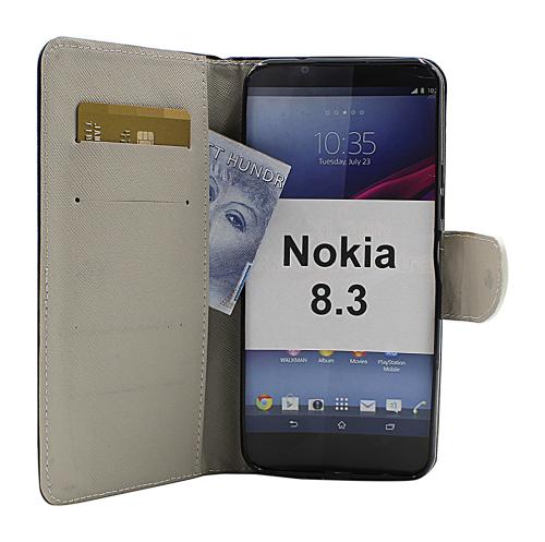 Coverin Kuviolompakko Nokia 8.3
