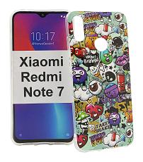 billigamobilskydd.se TPU-Designkotelo Xiaomi Redmi Note 7