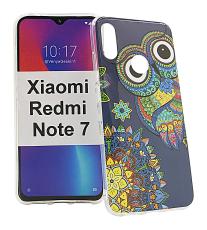 billigamobilskydd.se TPU-Designkotelo Xiaomi Redmi Note 7