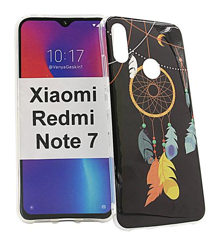 billigamobilskydd.se TPU-Designkotelo Xiaomi Redmi Note 7