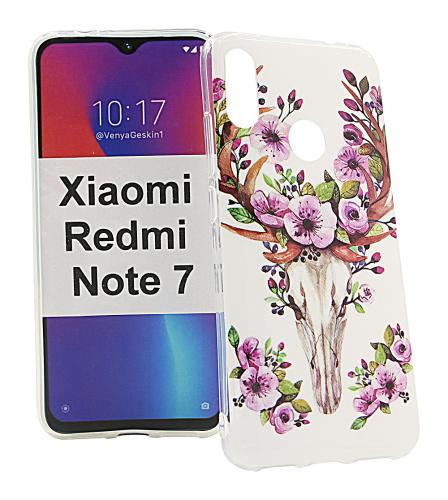 billigamobilskydd.se TPU-Designkotelo Xiaomi Redmi Note 7