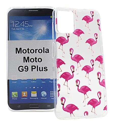 billigamobilskydd.se TPU-Designkotelo Motorola Moto G9 Plus