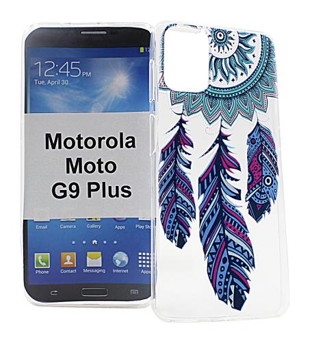 billigamobilskydd.se TPU-Designkotelo Motorola Moto G9 Plus